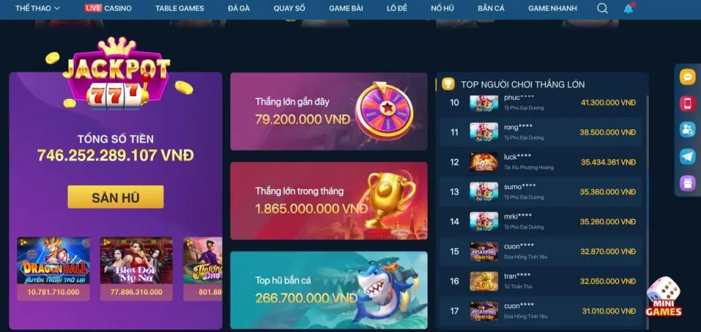 Hoàn trả cược thua cho tân thủ game 99vin